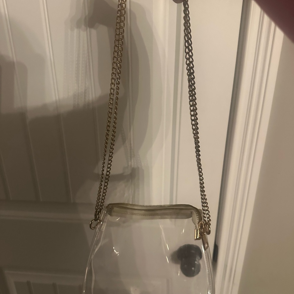 Clear Strap Shoulder Bag